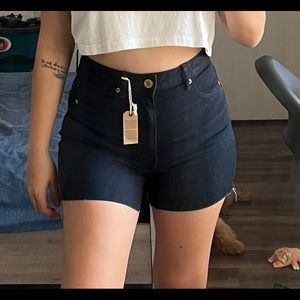 American Eagle Sky High Shortie in Deep Blue